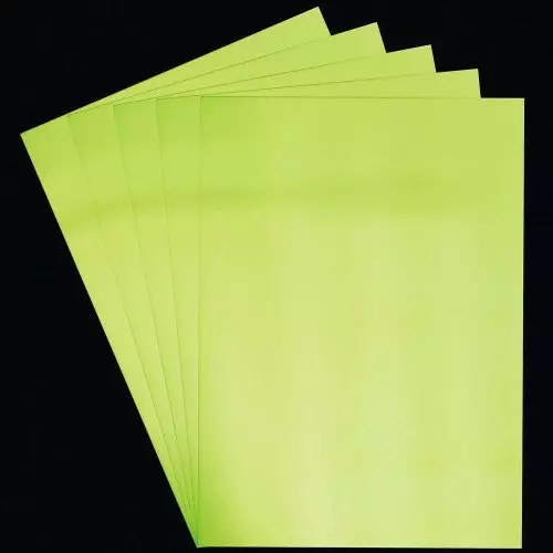 Glow in the Dark A4 Card - 15 Sheets
