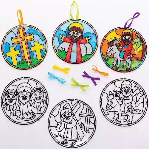 Holy Week Suncatcher Pictures