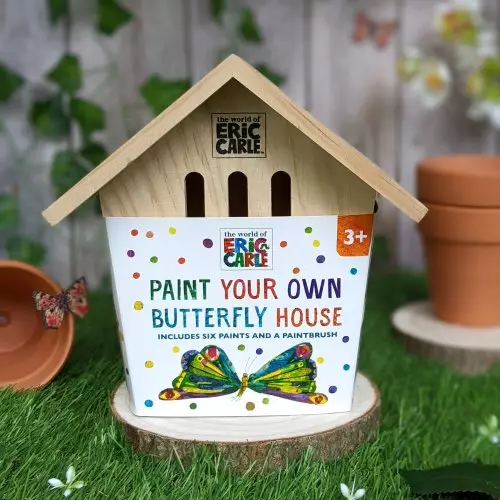 Paint Your Own Butterfly House - Very Hungry Caterpillar