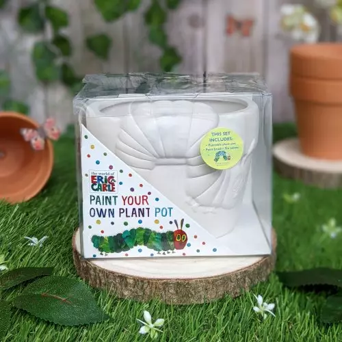 Paint Your Own Plant Pot - Very Hungry Caterpillar