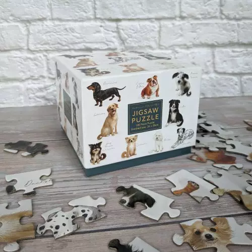 100 Pc Cube Jigsaw - Patricia Maccarthy Dogs