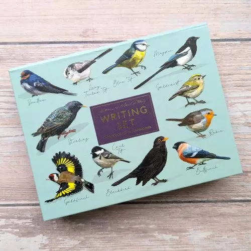 Fliplid Boxed Notecard Set - Patricia Maccarthy Birds
