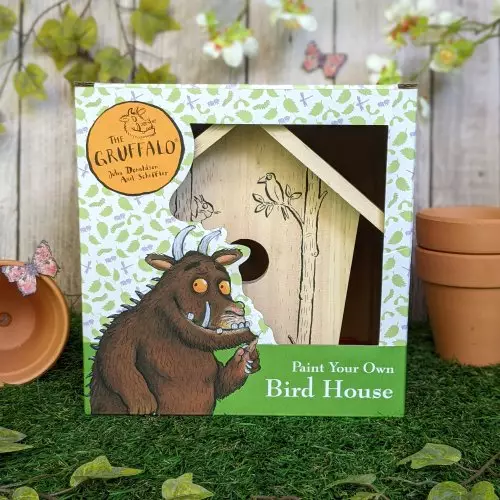 Paint Your Own Birdhouse - The Gruffalo