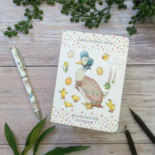A6 Soft Cover Notebook - World Of Potter - Jemima Puddle-Duck