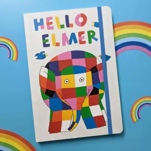 A5 Elastic Notebook - Elmer