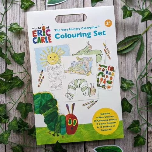 A4 Colouring Set - Very Hungry Caterpillar