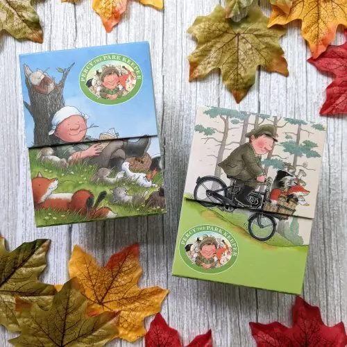 Mini Magnetic Notebooks - Percy The Park Keeper