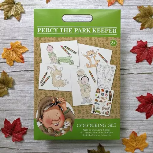 A4 Colouring Set - Percy The Park Keeper