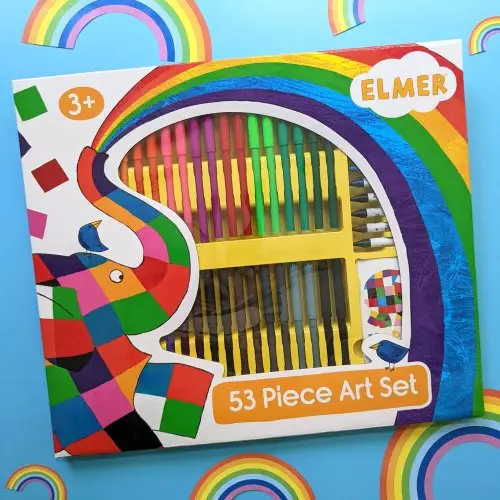 Giant 53 Piece Art Set - Elmer