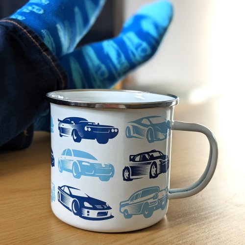 Enamel Mug & Socks - The Gentleman's Emporium Cars