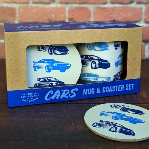 Car Mug And Coaster - The Gentleman's Emporium