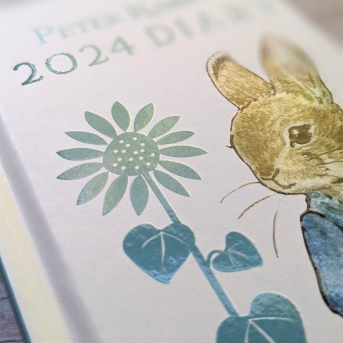 2024 Slim Cased Diary Peter Rabbit
