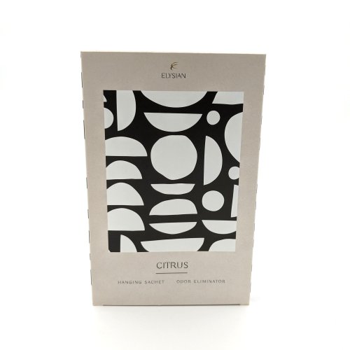 Scented Sachets (Citrus) With Hook - Green Geo