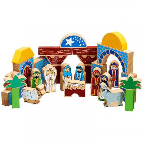 Nativity Building Blocks Nativity Set