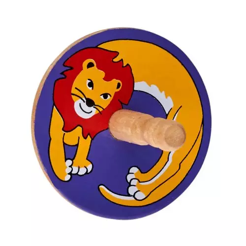 Lion Spinning Top