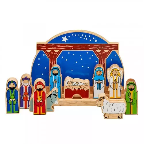 Junior Starry Night Nativity Set