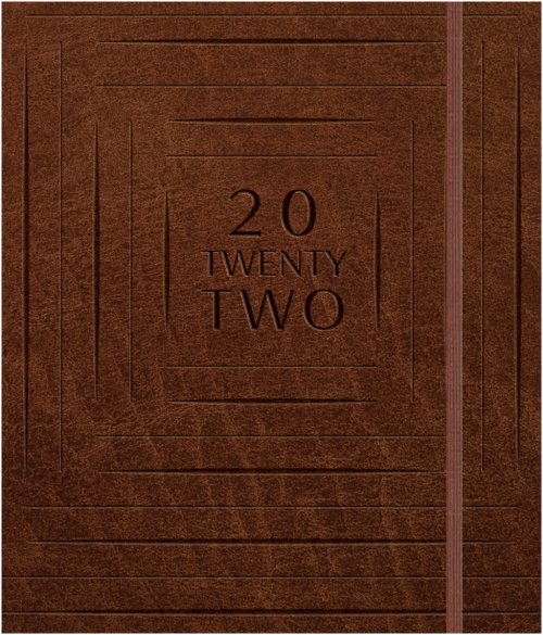 2022 Large Daily Planner: Brown