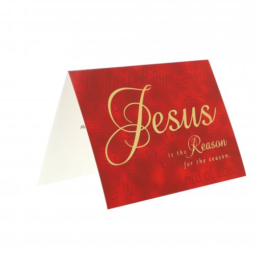 Jesus Is The Reason Christian Christmas Cards Pack of 15