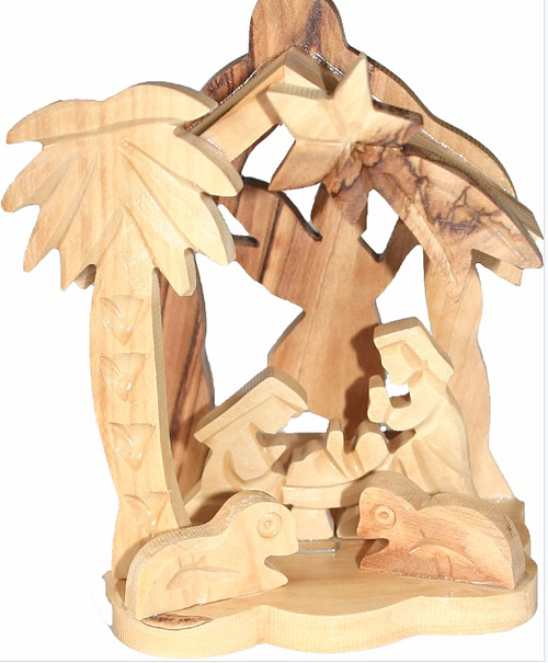 Small Nativity Scene Angel