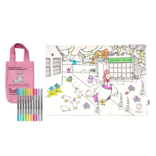 Jemima Puddle-Duck Placemat To Go - Colour In & Learn