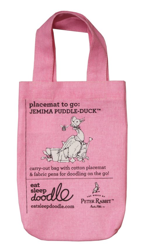 Jemima Puddle-Duck Placemat To Go - Colour In & Learn