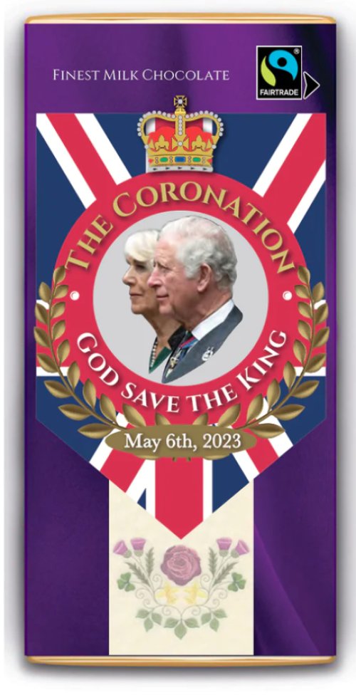 The Coronation Fairtrade Chocolate Bar