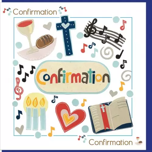 Confirmation Time  Greetings Card
