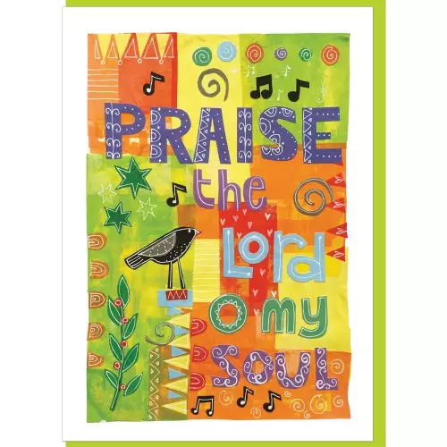 Praise the Lord Greetings Card