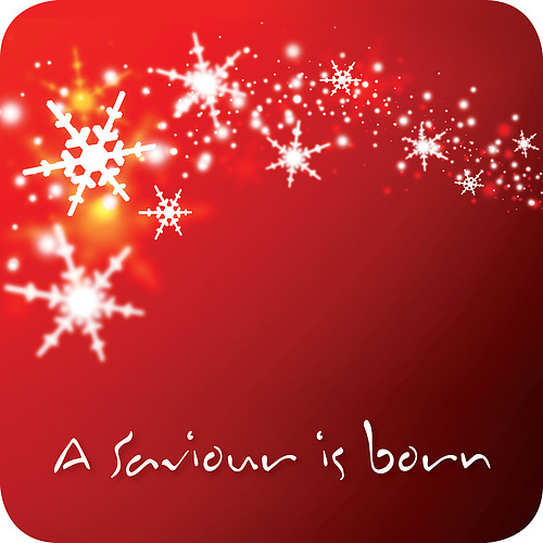 A Saviour is Born Coaster
