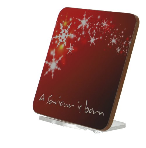 A Saviour is Born Coaster