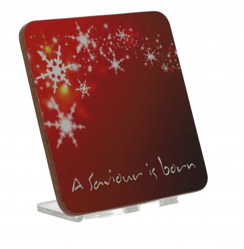 A Saviour is Born Coaster