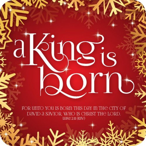 A King is born coaster