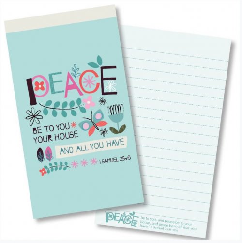 Peace Be To Your House Jotter Pad