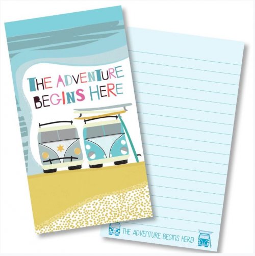 The Adventure Begins Here Jotter Pad