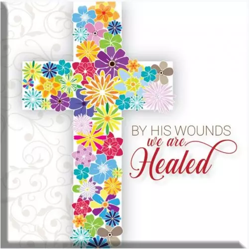 By His Wounds Magnet
