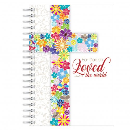 God so loved the world A5 notebook