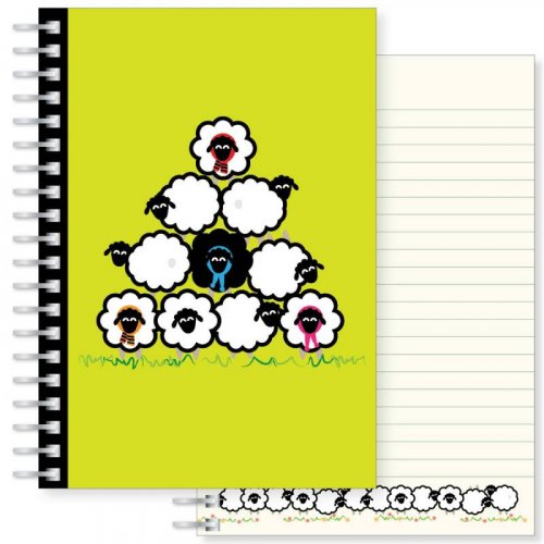 Sheep A5 notebook