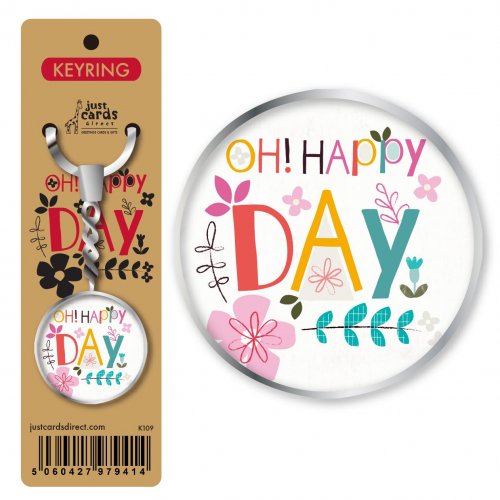 Happy day Keyring