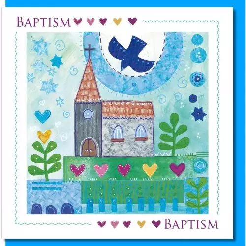 Baptism church Greetings Card