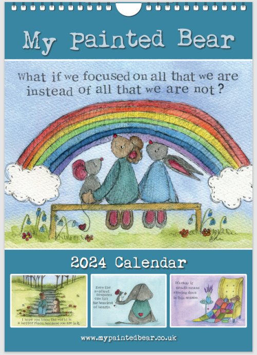 My Painted Bear 2024 Wall Calendar