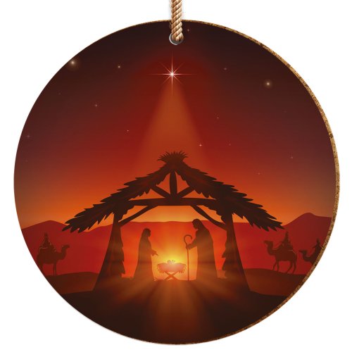 Stable Christmas Decoration