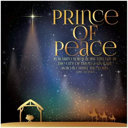 Prince of Peace (Pack of 10) Luxury Christmas Cards