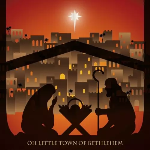 Bethlehem's Stable Christmas Cards (Pack of 10)