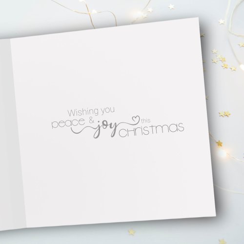 Luxury Christmas Cards: Joy to the World (Pack of 10)