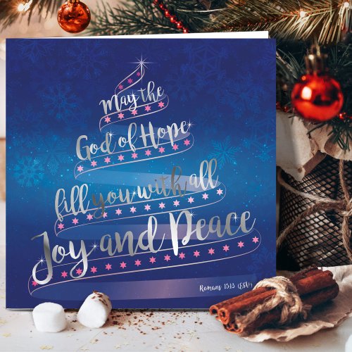 Luxury Christmas Cards: God of Hope (Pack of 10)