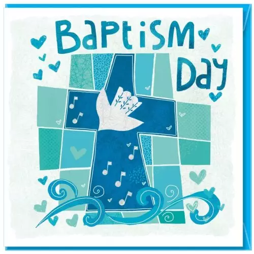 Baptism Day Greetings Card