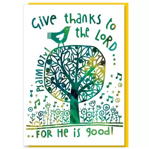Give Thanks Greetings Card
