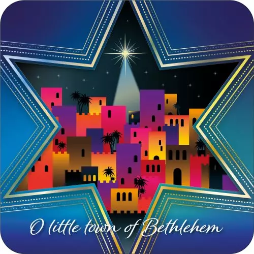 Star of Bethlehem Coaster