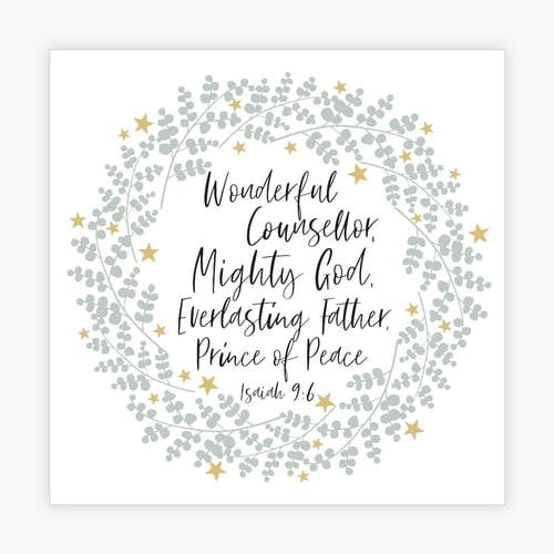Wonderful Counsellor Christmas Cards (pack of 10)
