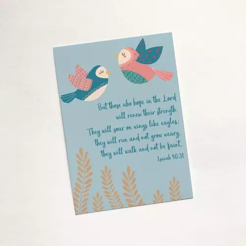 But Those Who Hope (Harvest) - Christian Sharing Card